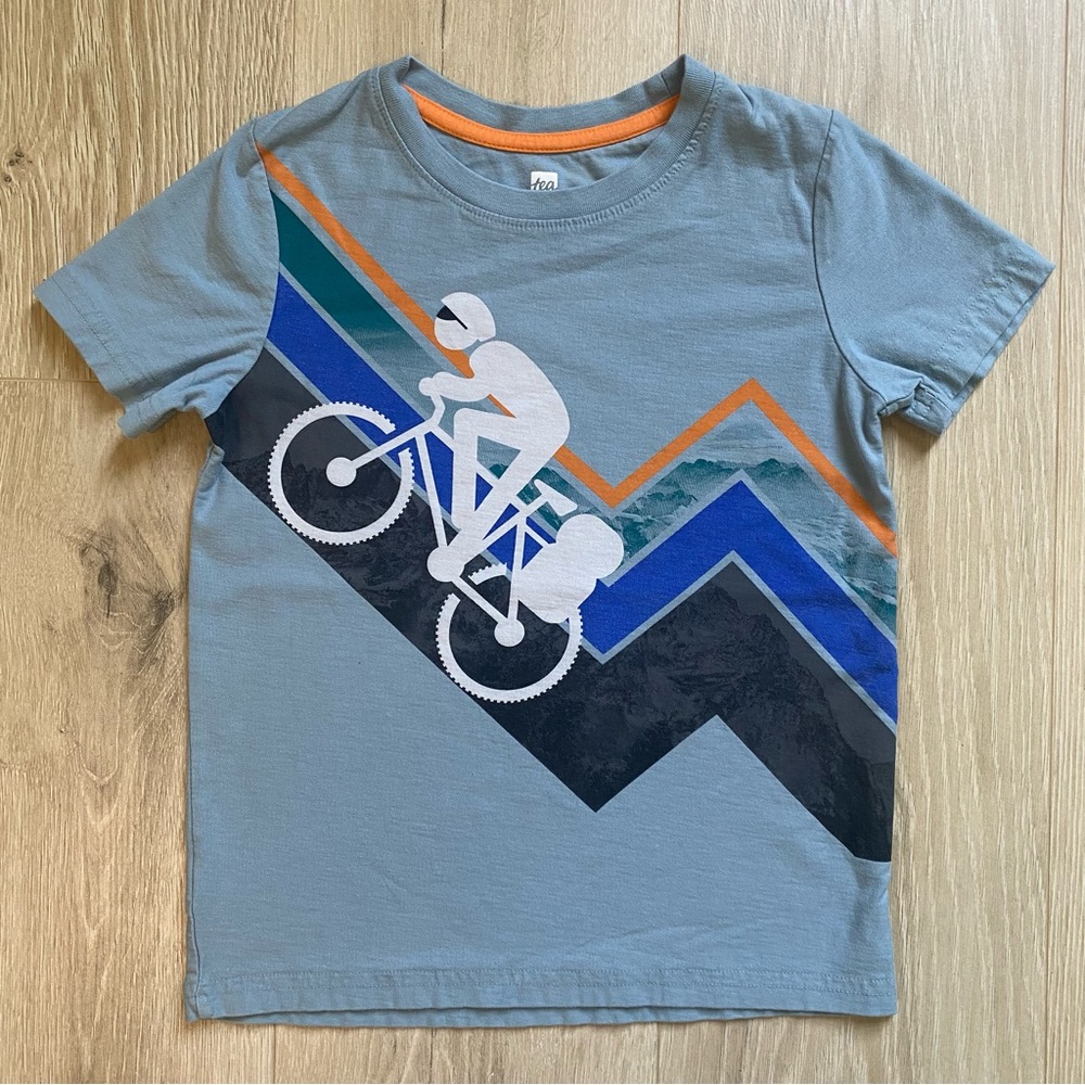 Tea Collection size 6 bike tee